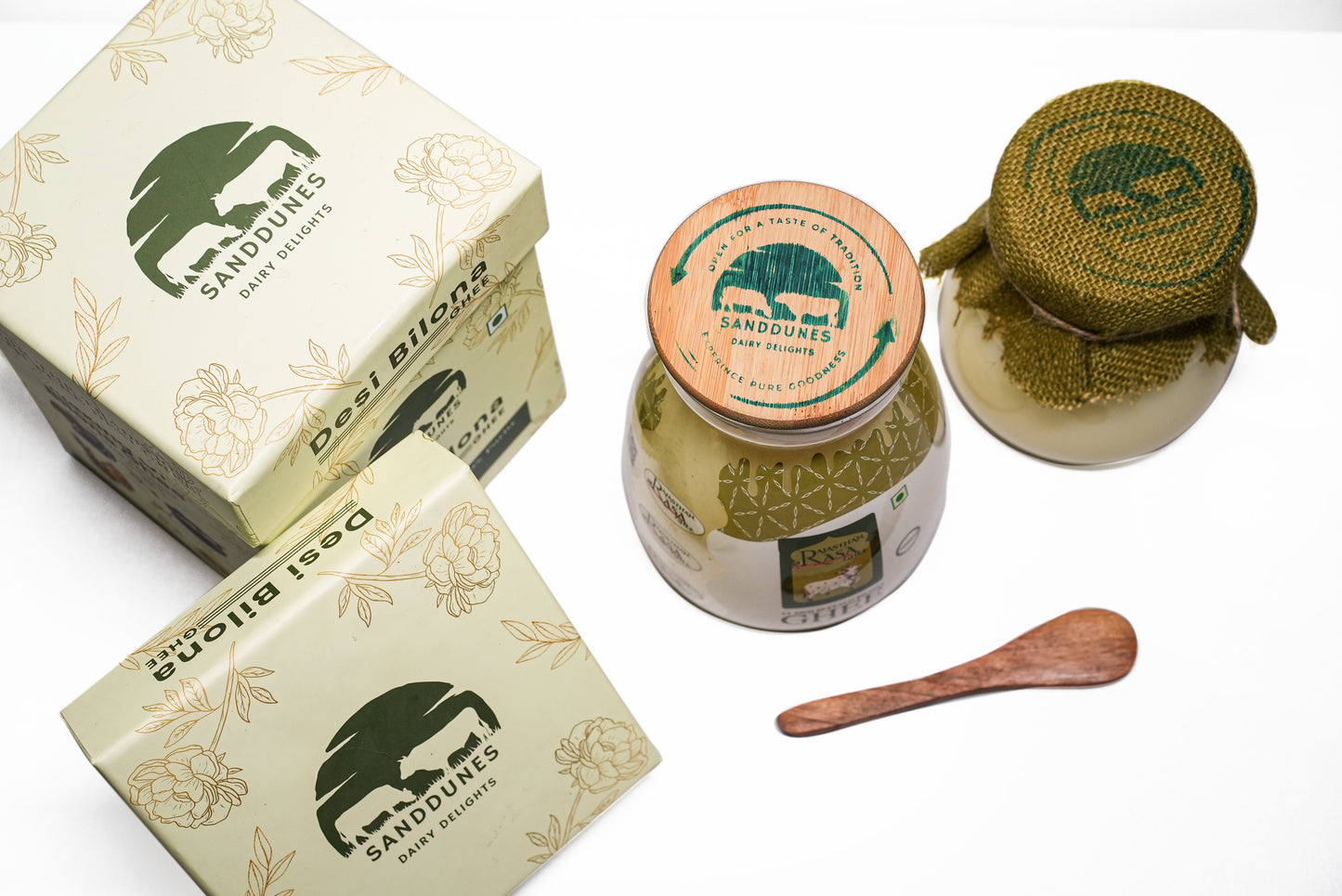 A2 Rasa Ghee Combo- Cow 1000ml and Cow 500ml (COMBO PACK)